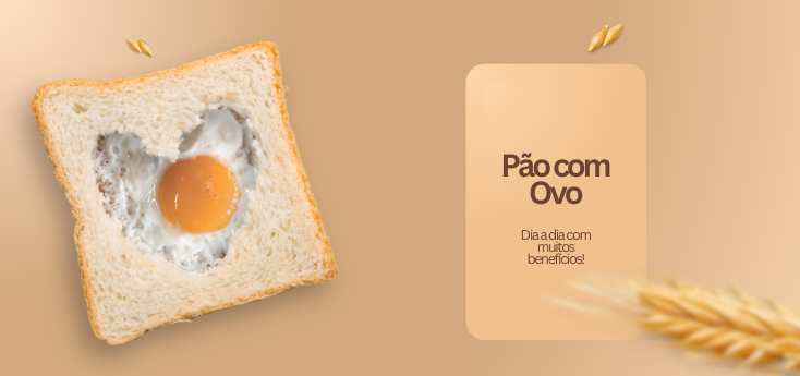 Pão com ovo