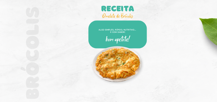 Omelete de Brócolis