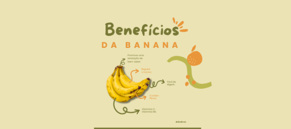 Comer banana todos os dias e seus benefícios – eu como, e você?