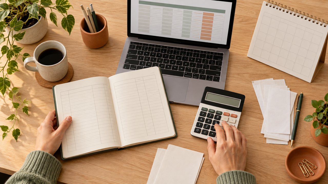 Conferência da agenda de recebimentos e valores creditados